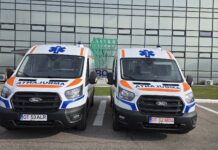 Două ambulanțe noi pentru Spitalul Judeţean de Urgenţă Slatina, donație din partea ALRO