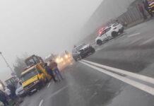 Accident în Slatina, zona Pirelli: Patru autoturisme implicate