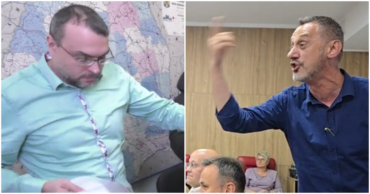 Secretarul Primăriei Slatina, bătut de primarul De Mezzo
