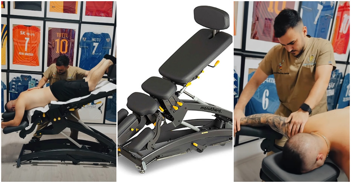 Revoluție în recuperarea medicală: Masa Lojer Manuthera 242, acum la Clinica Kineto Machine Slatina