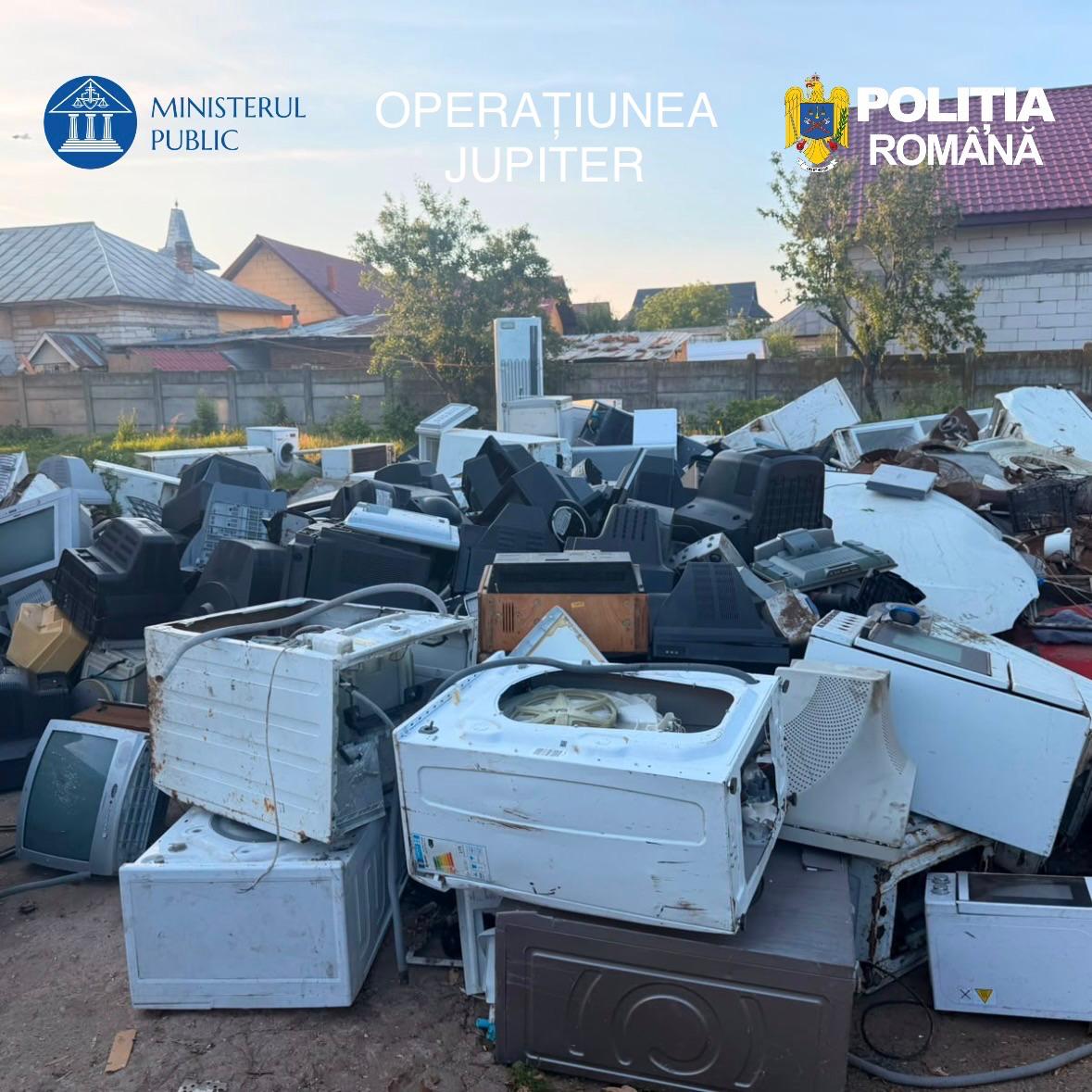 Operațiunea JUPITER: Percheziții în Olt pentru colectarea ilegală de deșeuri periculoase (VIDEO)