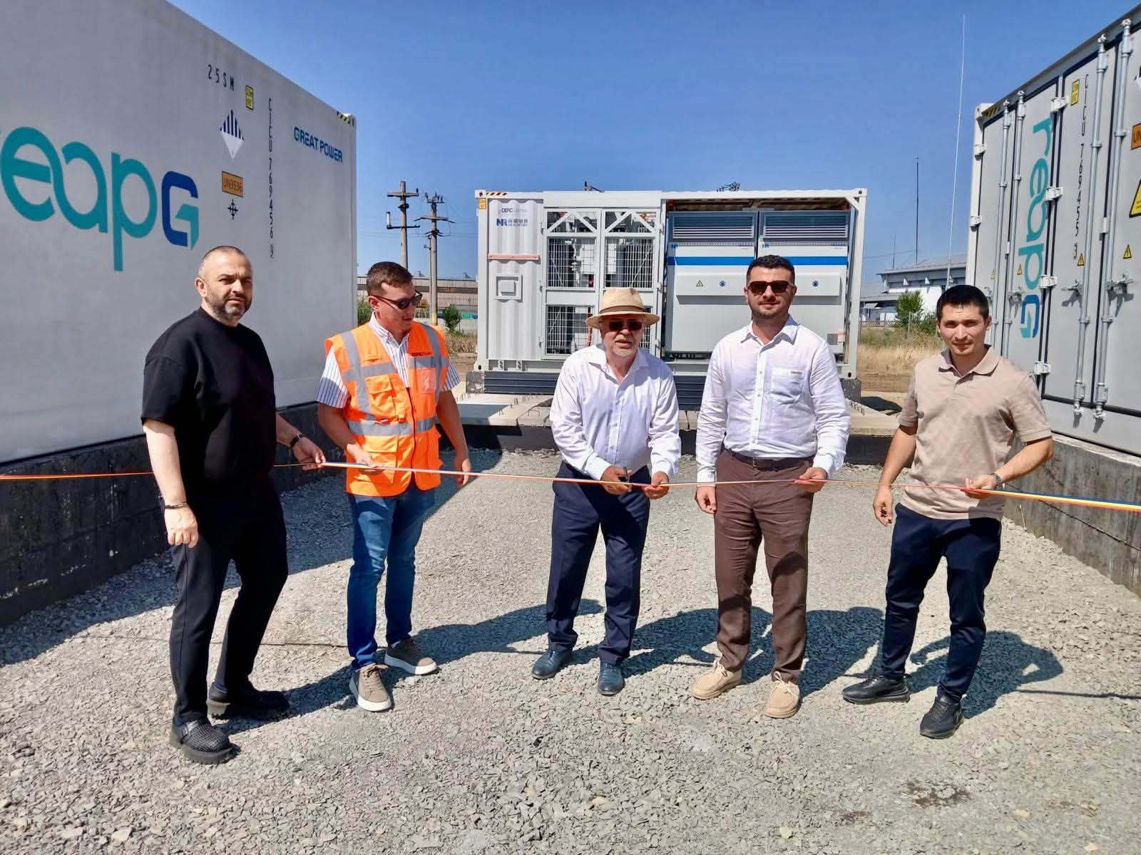 Un nou parc fotovoltaic cu sistem de stocare a energiei a fost inaugurat la Caracal