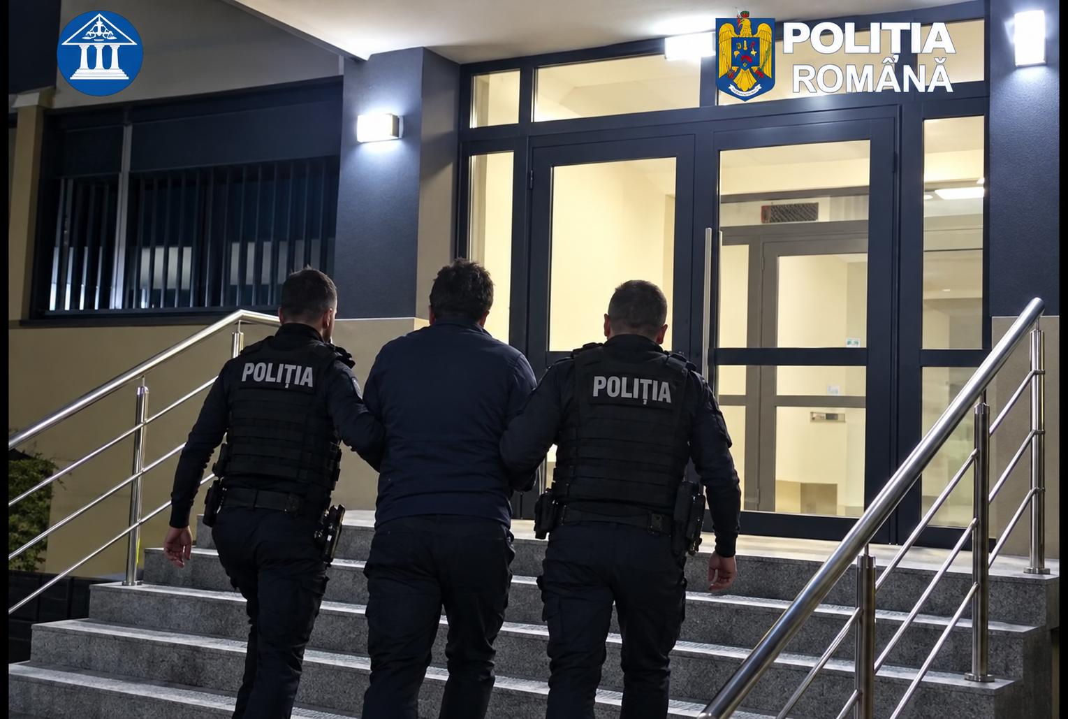 Bărbat reținut în Olt, după ce a atacat două persoane cu o cazma