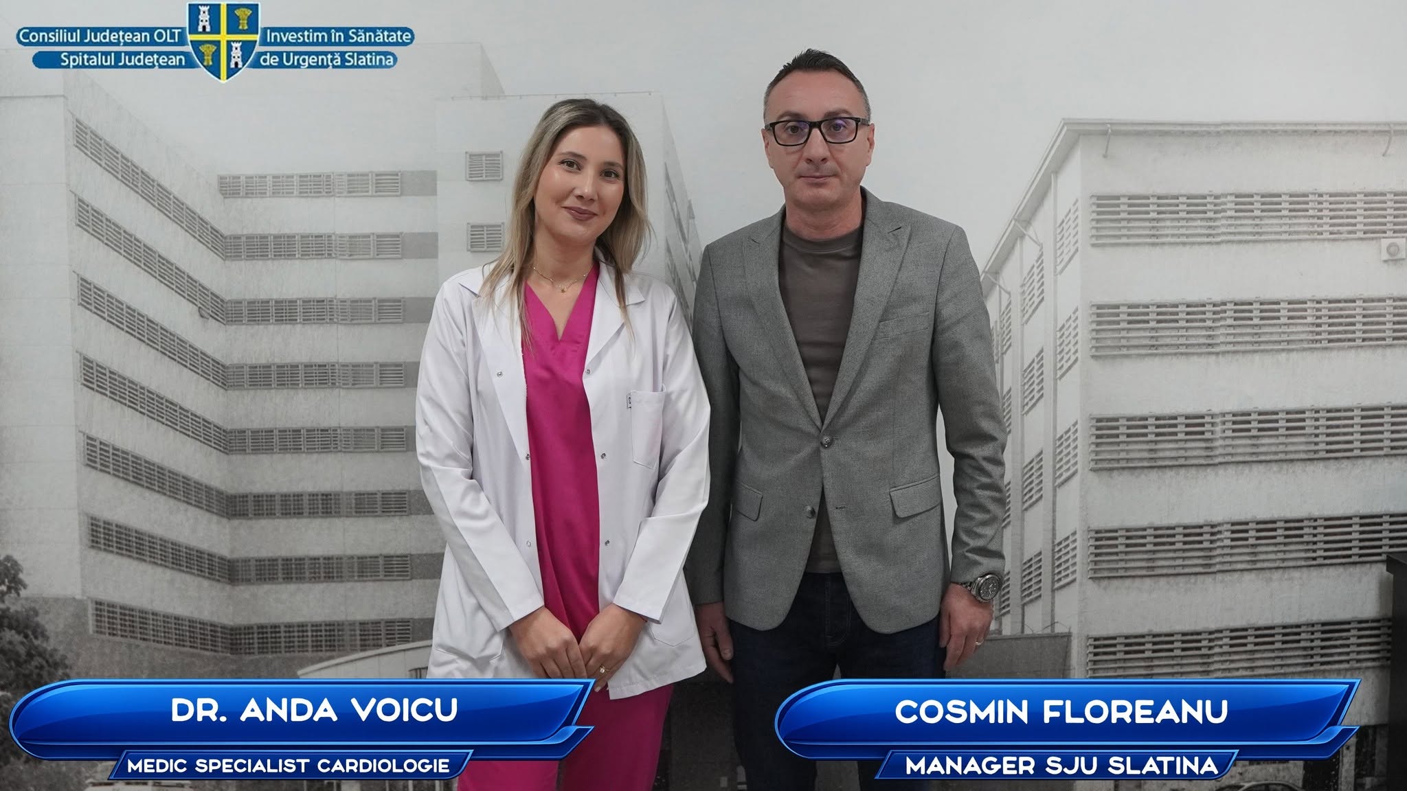 Spitalul Judeţean de Urgenţă Slatina are un nou medic cardiolog